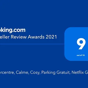 Apartment Hypercentre, Calme, Cosy, Parking Gratuit, Netflix Gratuit